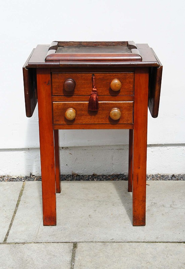 Early Victorian book, copying, or nipping press stand in Mahogany
