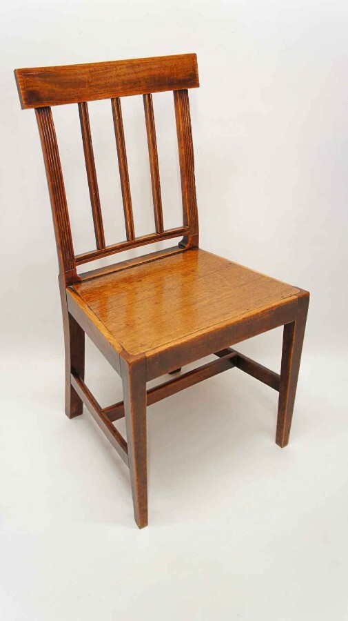 Georgian Oak country, vernacular chair circa 1820