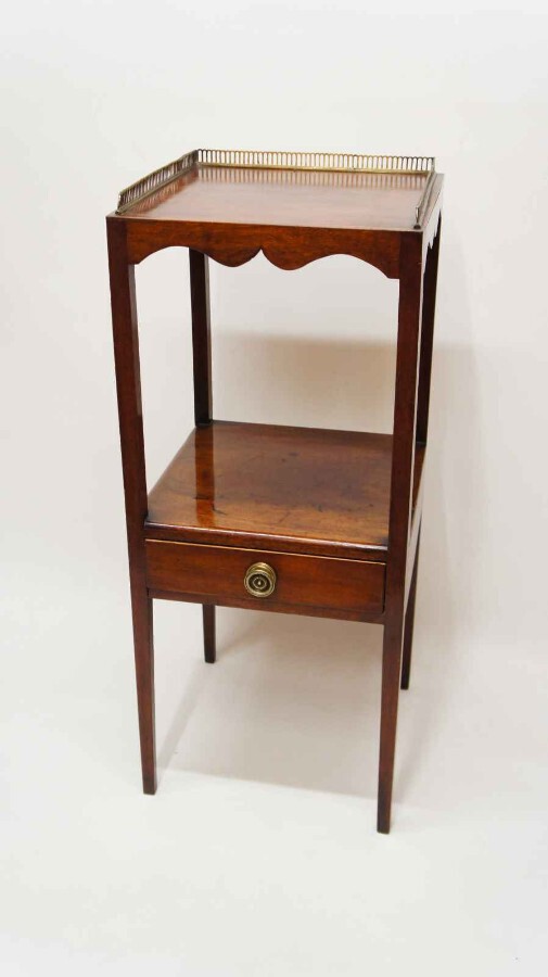 Georgian  Mahogany, 2 tier wash stand, bedside table or  plant stand