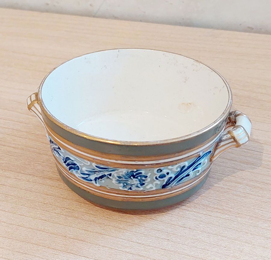 Antique Late 19th Century China Butter Dish by James Macintyre & Co.