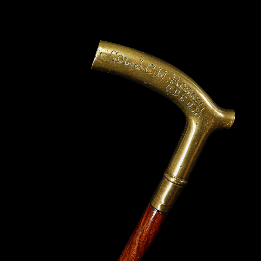 Antique A Brass Sword Stick C. 20th CENTURY.