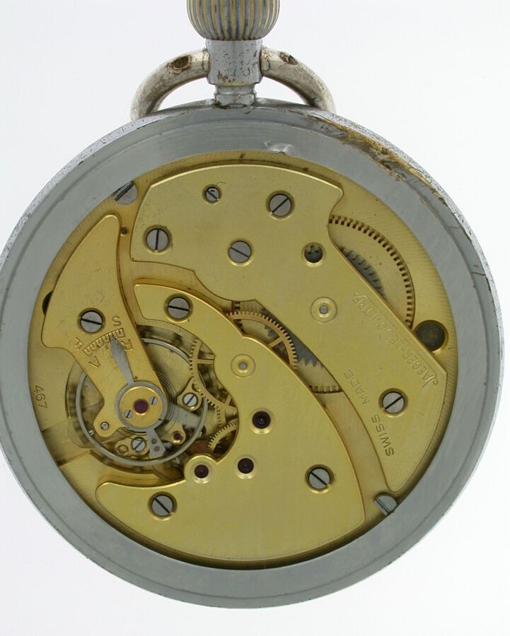 Antique Antique JAEGER LECOULTRE For British Military Pocket Watch Swiss 1942