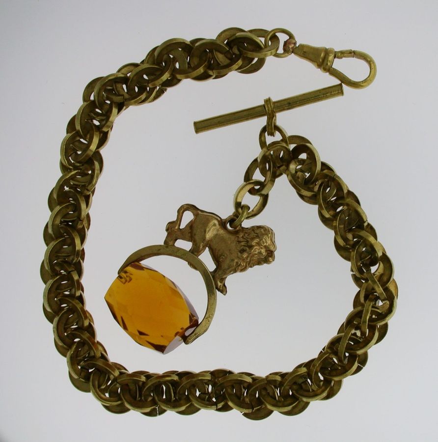 Gold filled pocket hot sale watch chain