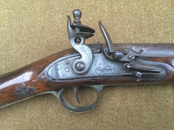 Antique Rigby Constabulary Carbine Musket Issued to the Police Water Guard.