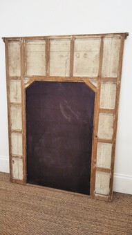 Antique French 19th Century Trumeau Fireplace Mirror