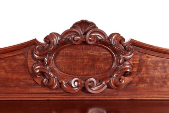 Antique Large Magnificent Quality William IV Carved Mahogany Sideboard