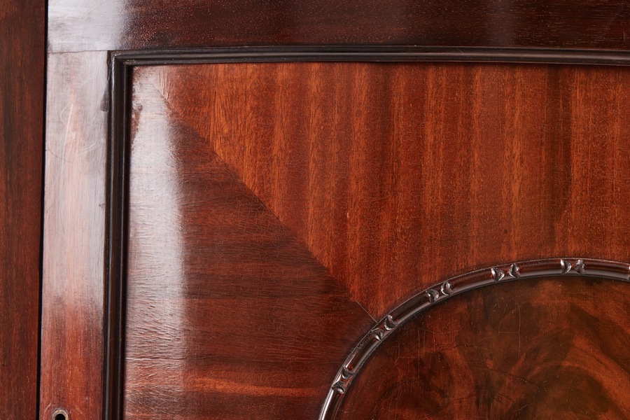 Antique Antique mahogany display cabinet 