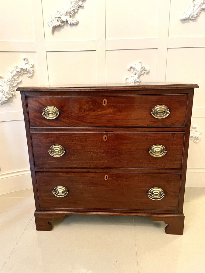 Antique  Antique George III Mahogany Chest of Drawers