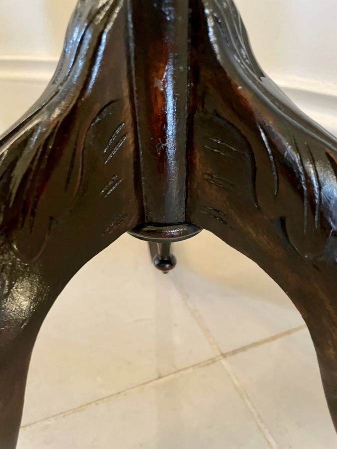 Antique  Antique Edwardian Mahogany Lamp Table 