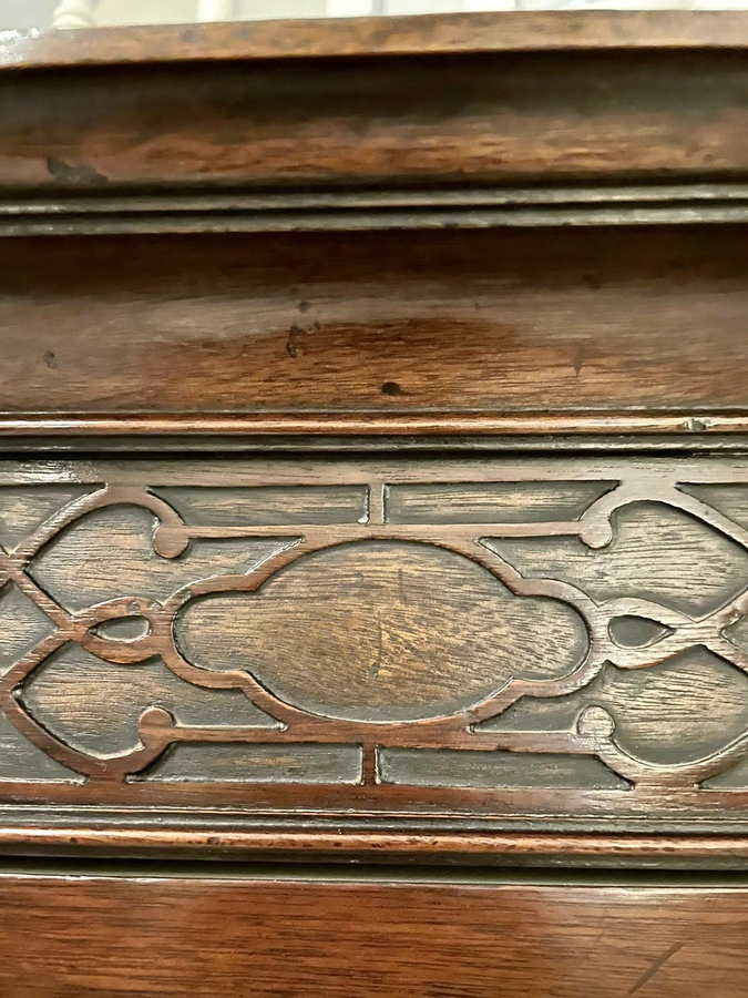 Antique Quality Antique Edwardian Mahogany Corner Display Cabinet