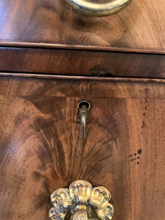 Antique Rare Antique Regency Quality Mahogany Secretaire Sideboard 