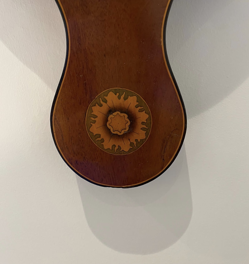 Antique Antique George III Quality Mahogany Banjo Barometer ref: 1204