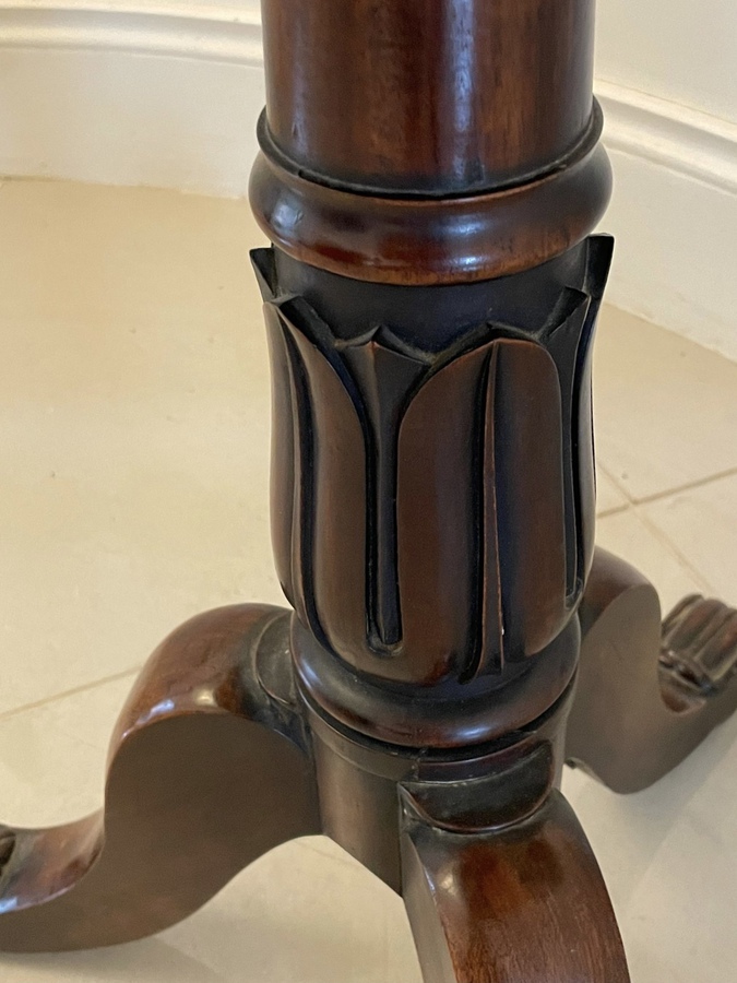 Antique Antique William IV Quality Rosewood Lamp Table ref: 368C