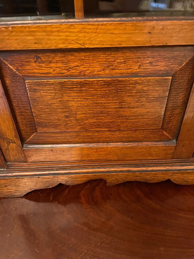 Antique Large Antique Victorian Oak Smokers Cabinet REF:198C