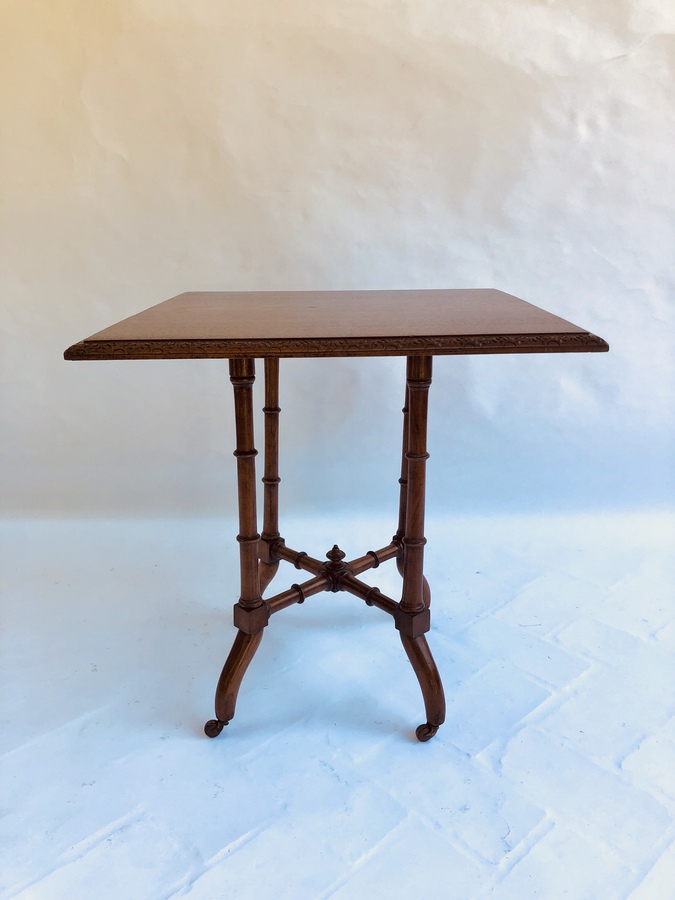 Quality Antique Mahogany Lamp/Side Table REF:132