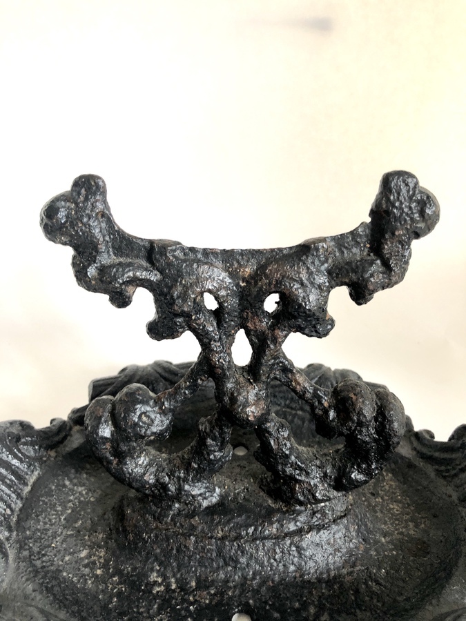 Unusual Ornate Cast Iron Foot Scraper REF:176
