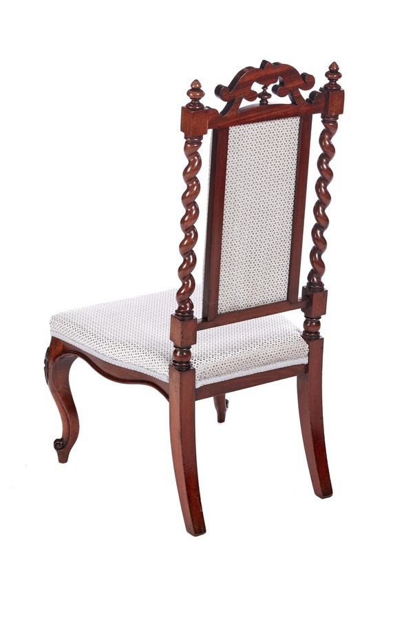 Antique Antique Victorian Carved Mahogany Hall Chair REF:469