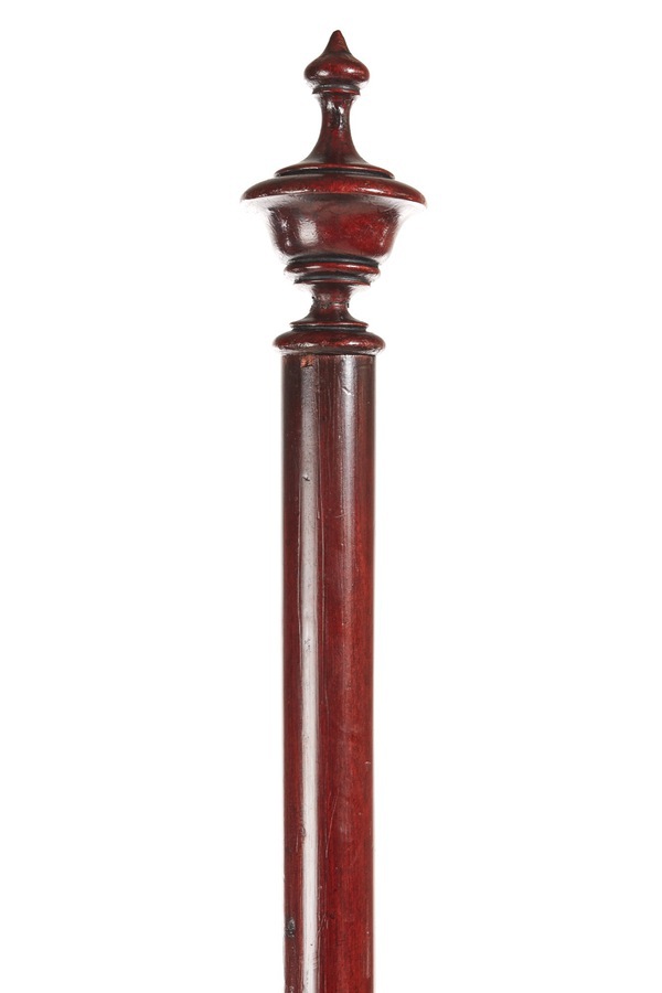 Antique Quality Victorian Mahogany Pole Screen REF:502 