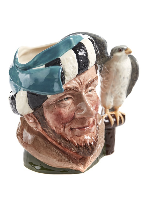 Antique  Character 'the Falconer' Toby Jug by Royal Doulton REF:516