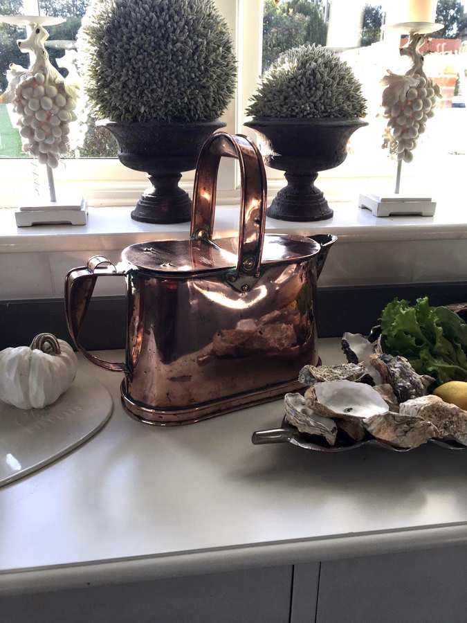 Quality Antique Victorian Copper Watering Can REF:545