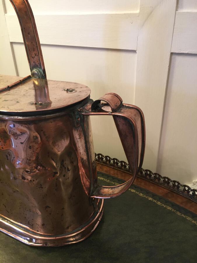 Antique Quality Antique Victorian Copper Watering Can REF:545 