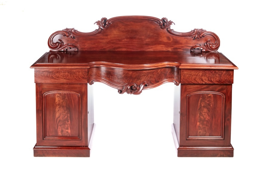 Magnificent Quality Antique Victorian Mahogany Sideboard