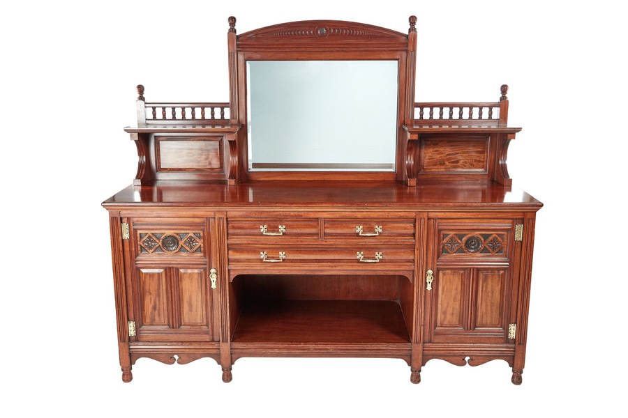 Magnificent Quality Gillow & Co Mahogany Sideboard C.1880