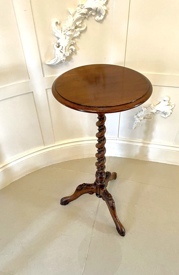  Quality Antique Victorian Mahogany Lamp Table 