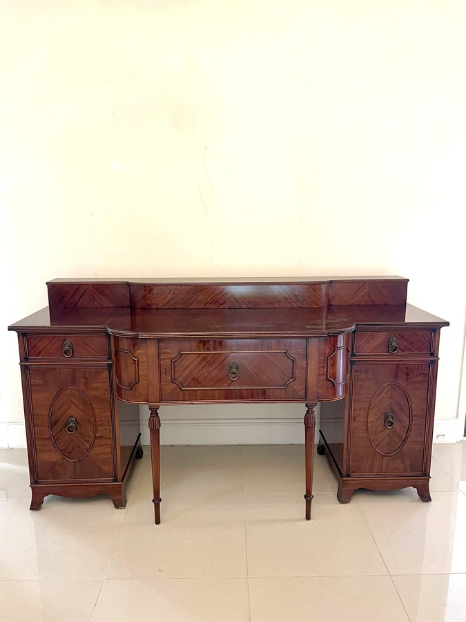 Outstanding Quality Antique Edwardian Mahogany Sideboard by Goodall of Manchester REF:1181
