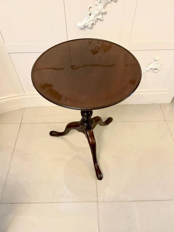  Antique George III Quality Mahogany Lamp Table REF:269C 