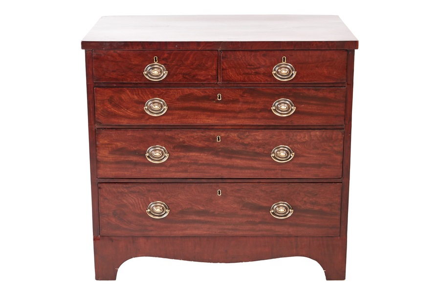 George III Mahogany Chest of Drawers REF:266