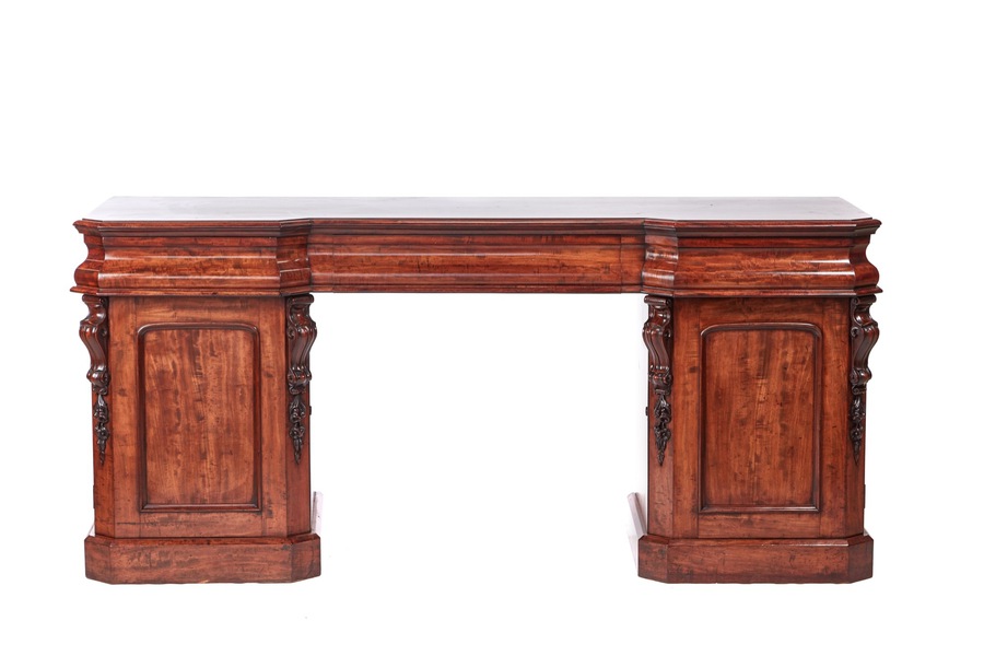 Quality Antique Victorian Mahogany Sideboard REF:423