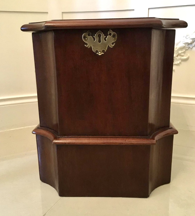George III Antique Mahogany Box/Stand/Stool REF:433