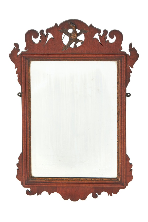  George III Mahogany Wall Mirror REF:490