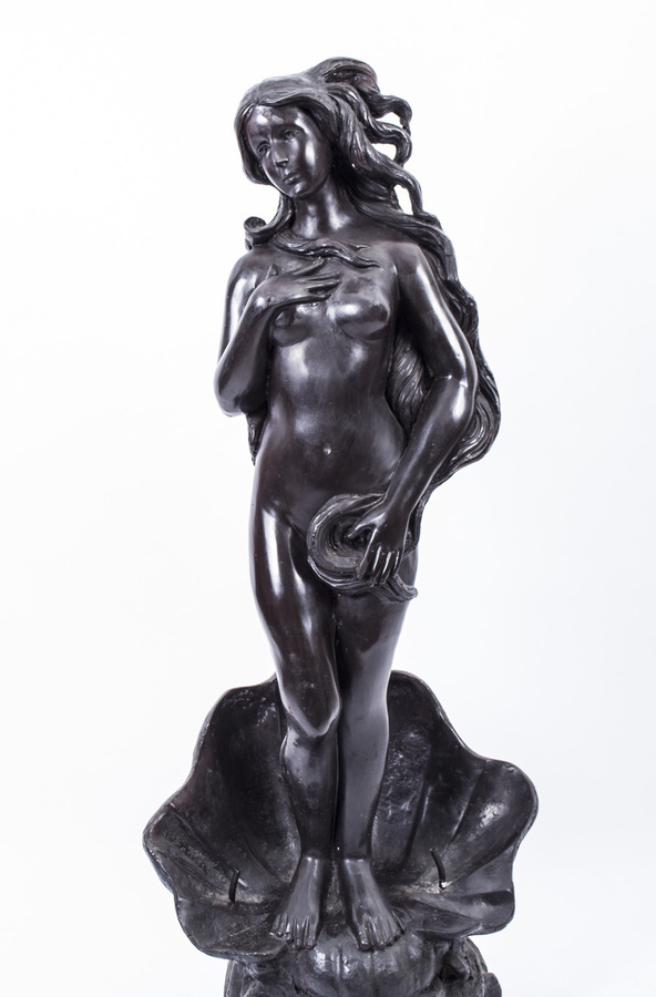 Antique Venus by Botticelli Lage Bronze Sculpture