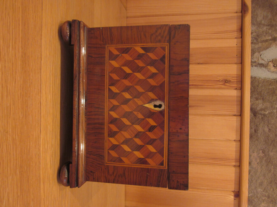 Gentleman's dressing table box 1861.