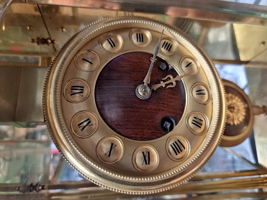 Antique French  Belle Epoch  Mantle Clock 