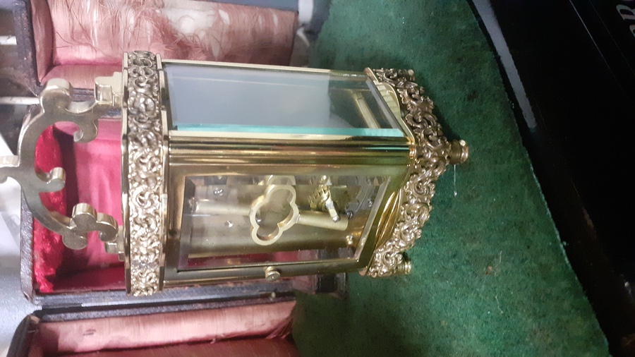 Antique Rare Parkinson & Frodsham Carriage clock