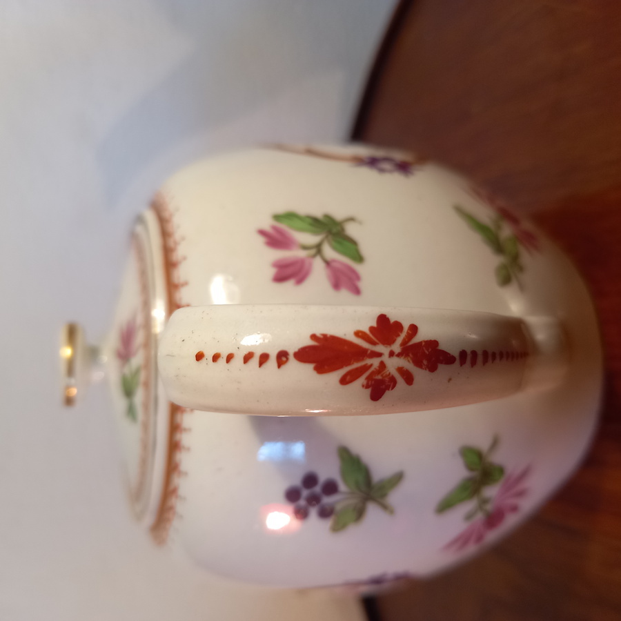 Antique First Period Worcester Teapot