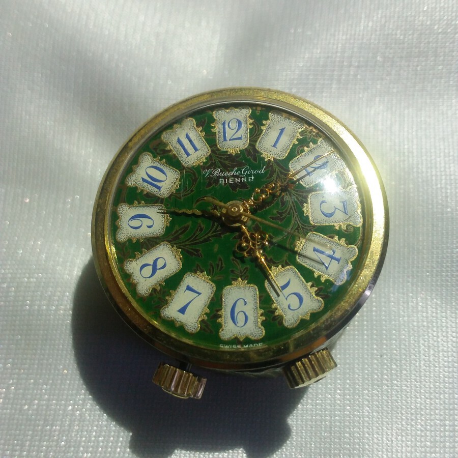 Antique V. Bueche Girod Geneve Swiss Musical Travelling / Alarm Clock | House of Piqué