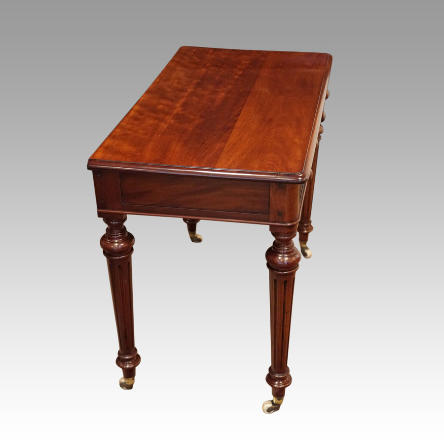 Antique Victorian mahogany side table