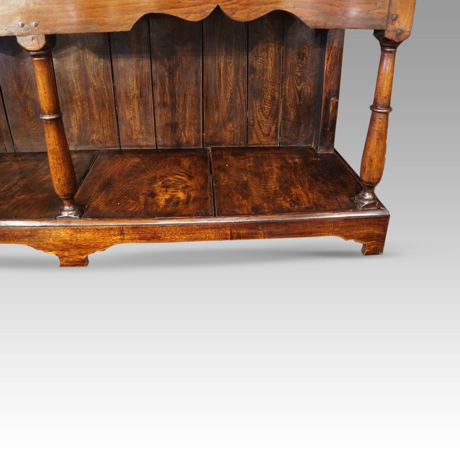 Antique Antique rustic oak farmhouse dresser