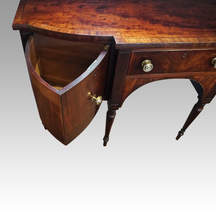 Antique Regency mahogany sideboard