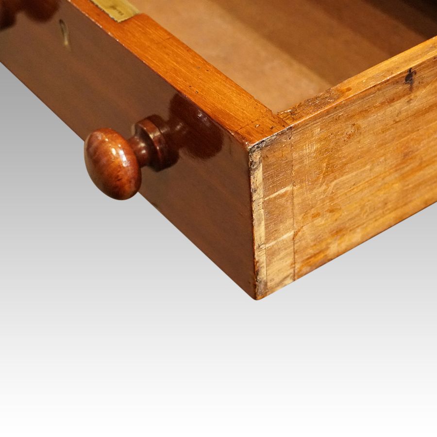 Antique Victorian mahogany double pedestal desk