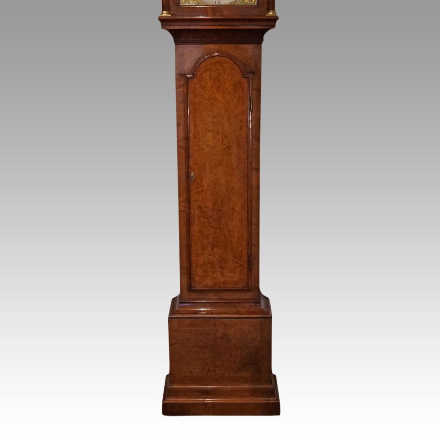 Antique George III walnut longcase clock Bentley London