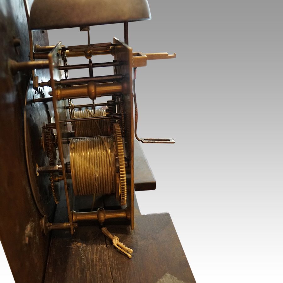 Antique George III walnut longcase clock Bentley London