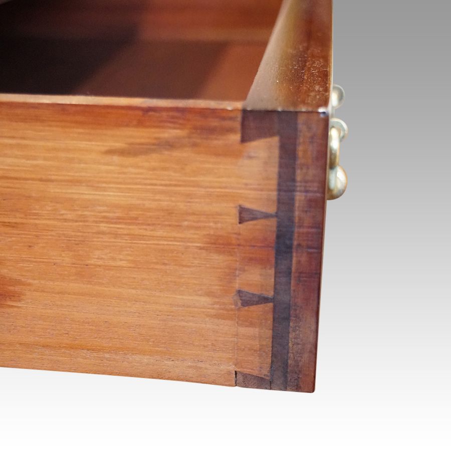 Antique Edwardian mahogany high chest