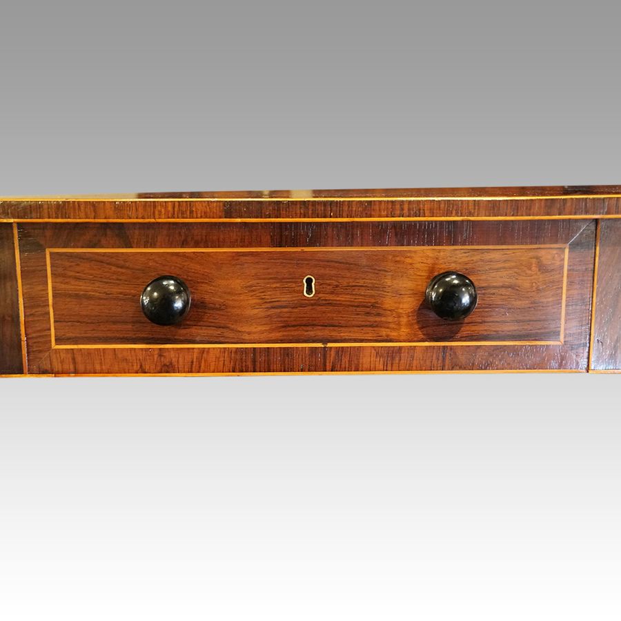 Antique Regency rosewood sofa table