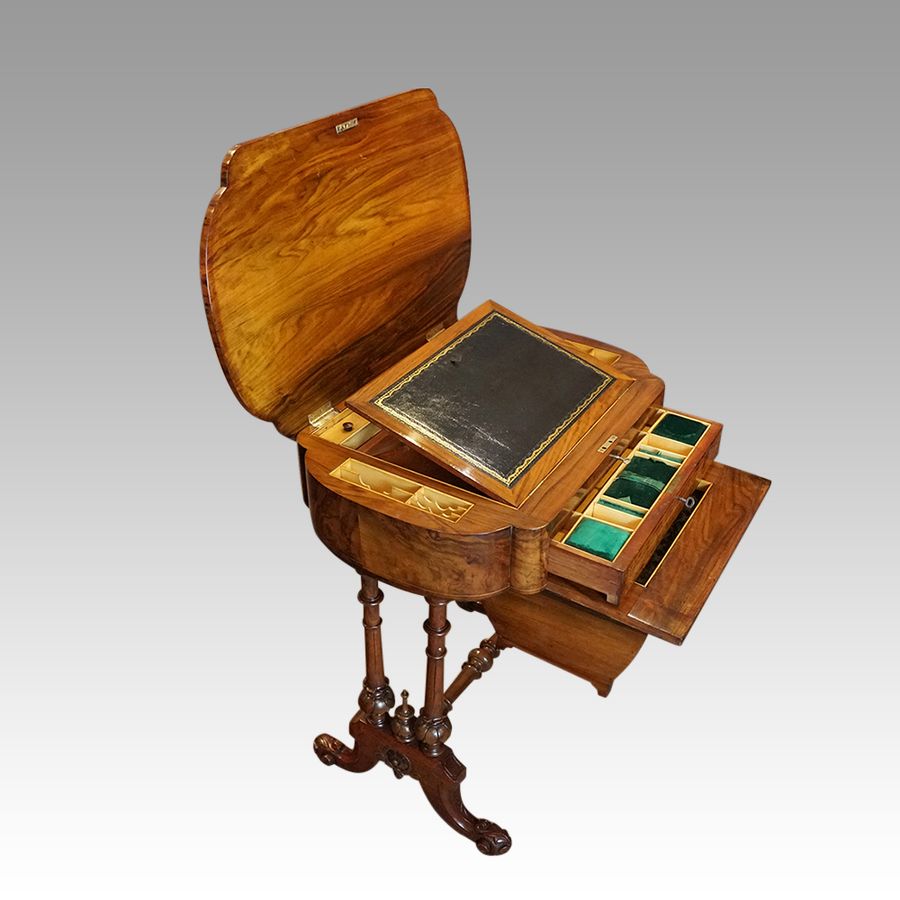 Victorian games worktable