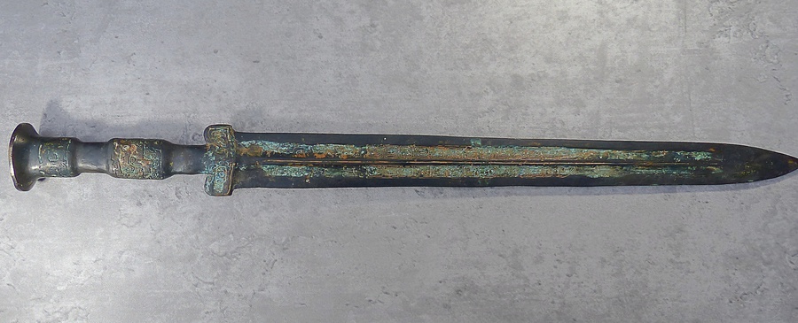 Antique Chinese 'Warring States' Bronze Sword (Ref 40742)